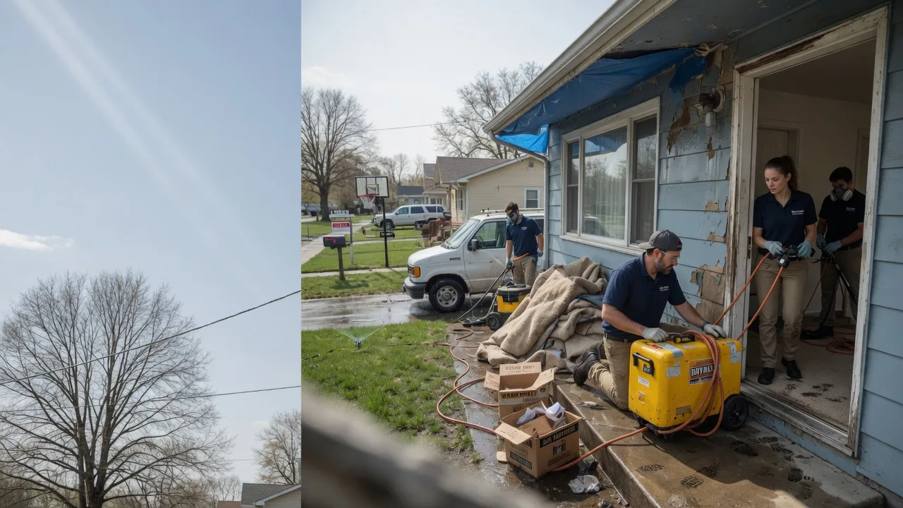 Basement Flood Cleanup in Saint Elmo, IL near me